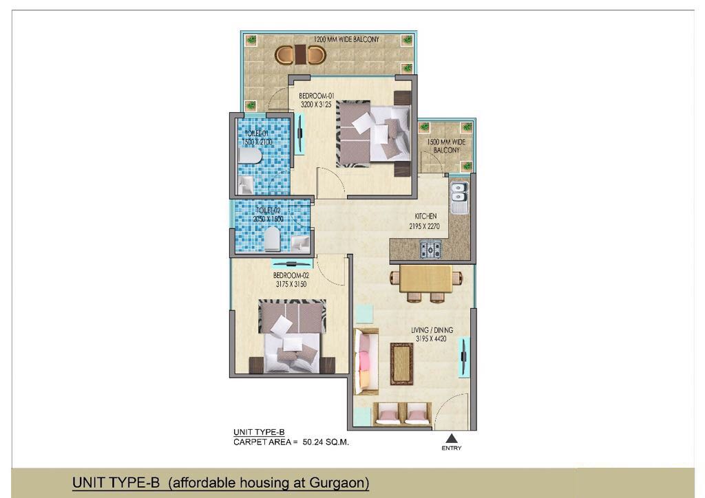 2Bhk Type B